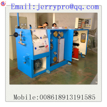 14DT(0.25-0.6) Copper fine wire drawing machine with ennealing(used wire drawing equipment)